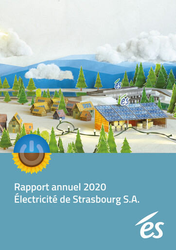 Thumbnail Électricite de Strasbourg Annual Report 2020