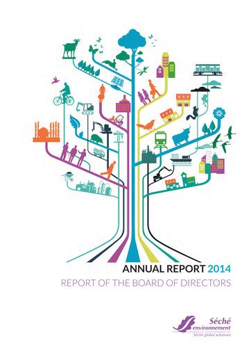 Miniature Séché Environnement Rapport annuel 2014