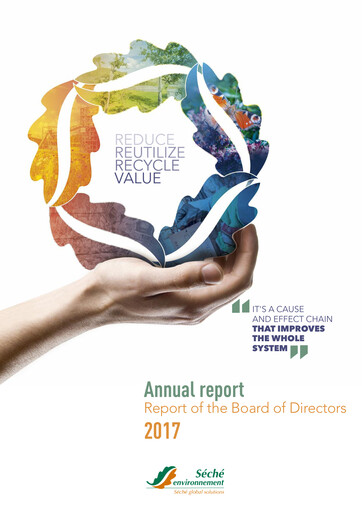 Miniature Séché Environnement Rapport annuel 2017