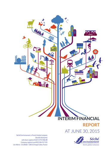Thumbnail Séché Environnement Half-year Report 2015-h1