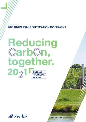 Thumbnail Séché Environnement Universal Registration Document 2021