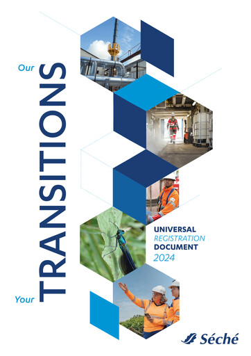 Thumbnail Séché Environnement Universal Registration Document 2024