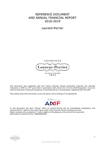 Thumbnail Laurent-Perrier Universal Registration Document 2018-2019