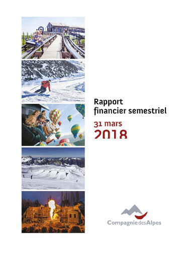 Thumbnail Compagnie des Alpes Half-year Report 2017-2018
