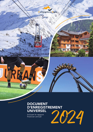 Thumbnail Compagnie des Alpes Universal Registration Document 2024