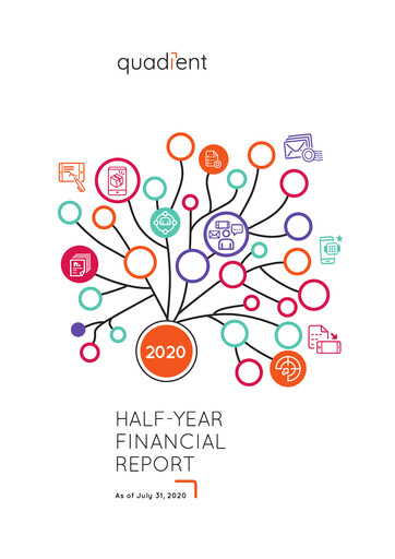 Thumbnail Quadient Half-year Report 2020-h1