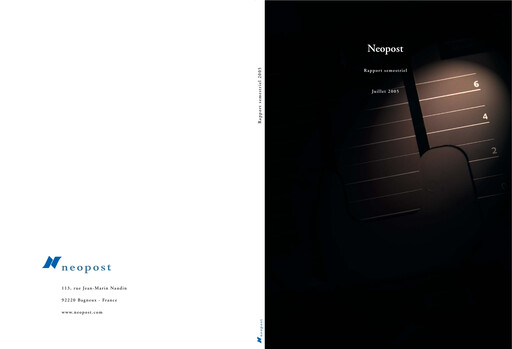 Thumbnail Quadient Half-year Report 2005-h1