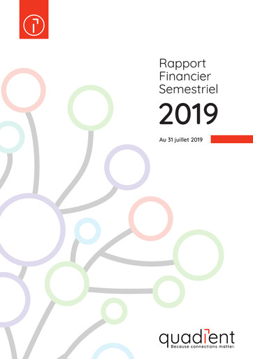 Thumbnail Quadient Half-year Report 2019-h1