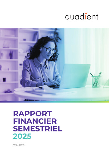 Thumbnail Quadient Half-year Report 2025-h1