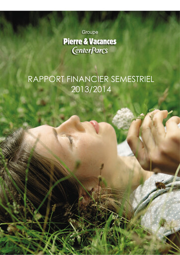Thumbnail Pierre et Vacances Half-year Report 2013-2014-h1