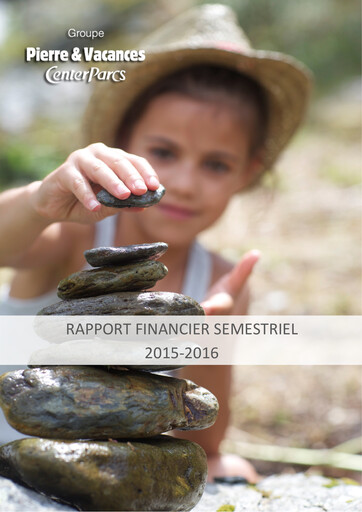 Thumbnail Pierre et Vacances Half-year Report 2015-2016-h1