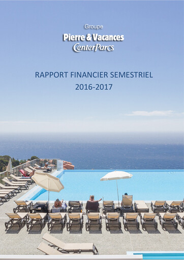Thumbnail Pierre et Vacances Half-year Report 2016-2017-h1