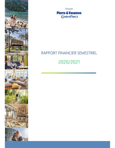 Thumbnail Pierre et Vacances Half-year Report 2020-2021-h1