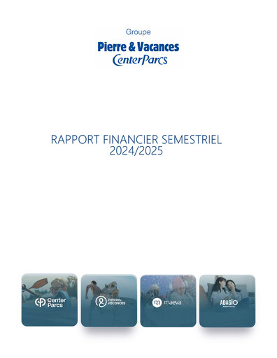 Thumbnail Pierre et Vacances Half-year Report 2024-2025-h1