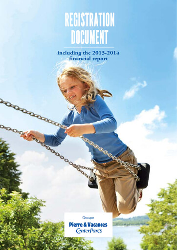 Thumbnail Pierre et Vacances Universal Registration Document fy2014