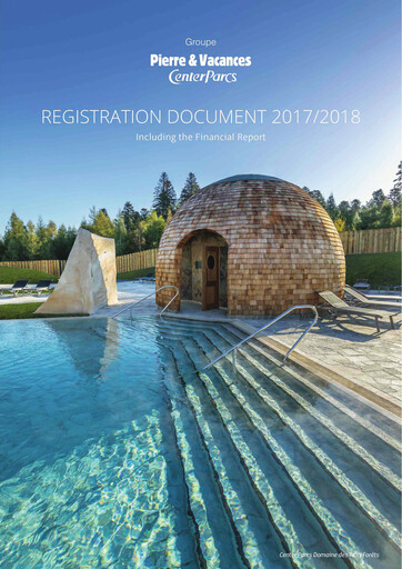 Thumbnail Pierre et Vacances Universal Registration Document fy2018