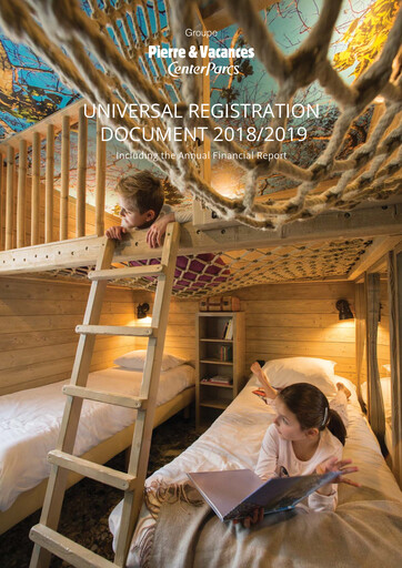 Thumbnail Pierre et Vacances Universal Registration Document fy2019