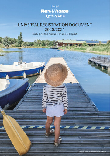 Thumbnail Pierre et Vacances Universal Registration Document fy2021