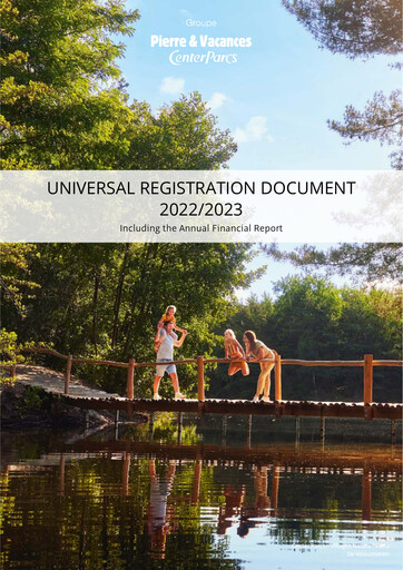 Thumbnail Pierre et Vacances Universal Registration Document fy2023