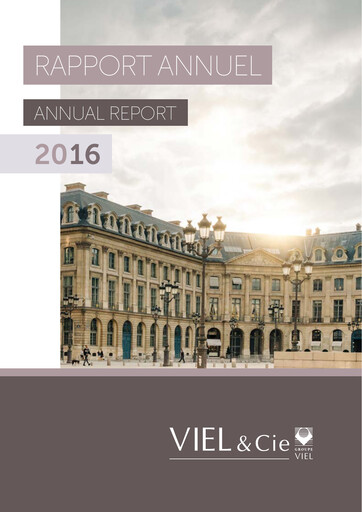Thumbnail VIEL & Cie Annual Report 2016