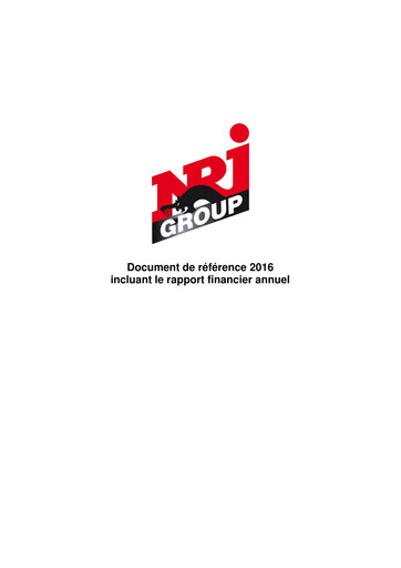 Thumbnail NRJ Group Universal Registration Document 2016