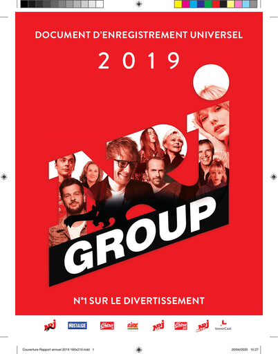 Thumbnail NRJ Group Universal Registration Document 2019