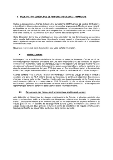 Thumbnail Voyageurs du Monde ESG Report 2020