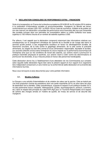 Thumbnail Voyageurs du Monde ESG Report 2022