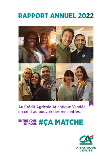 Thumbnail Caisse régionale de Crédit Agricole Mutuel Atlantique Vendée Annual Report 2022