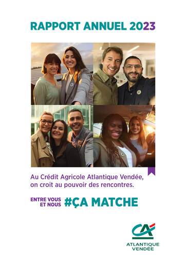 Thumbnail Caisse régionale de Crédit Agricole Mutuel Atlantique Vendée Annual Report 2023