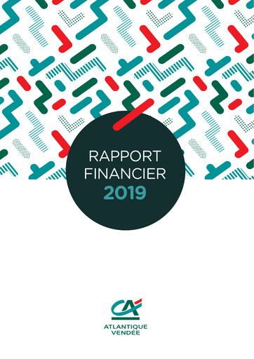 Miniature Caisse régionale de Crédit Agricole Mutuel Atlantique Vendée Rapport financier 2019