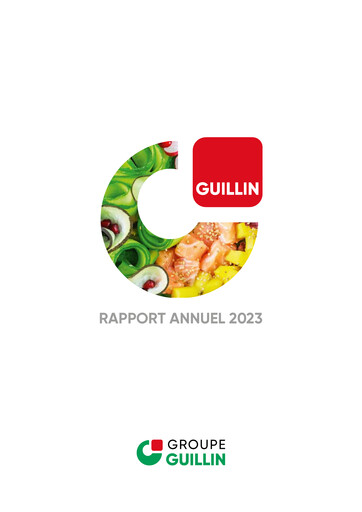 Thumbnail Groupe Guillin Annual Report 2023