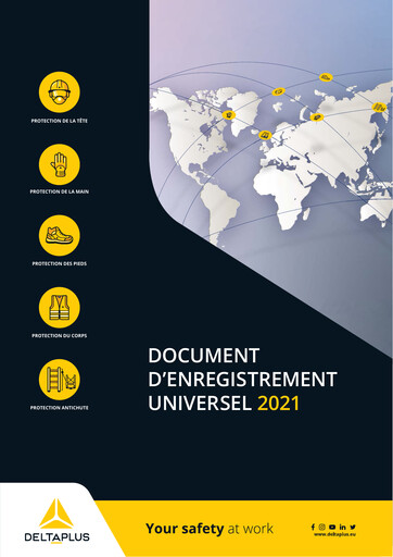 Thumbnail Delta Plus Group Universal Registration Document 2021