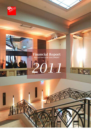 Thumbnail GL Events SA Financial Report 2011