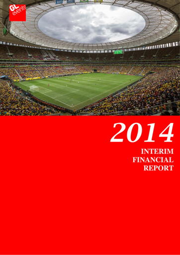 Thumbnail GL Events SA Half-year Report 2014-h1