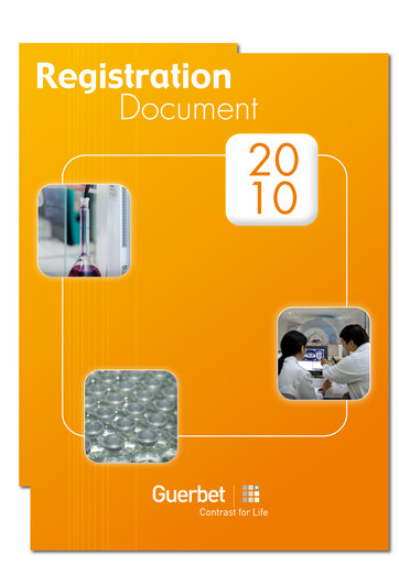 Thumbnail Guerbet Universal Registration Document 2010