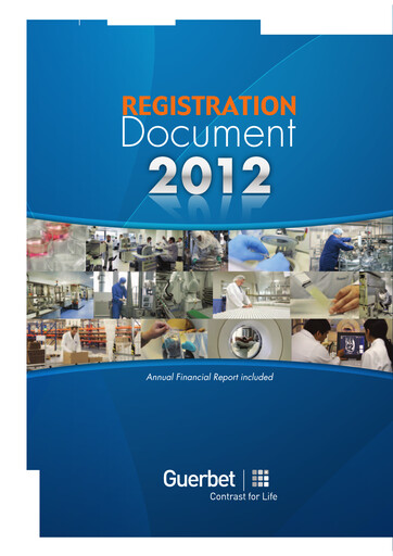 Thumbnail Guerbet Universal Registration Document 2012