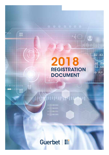 Thumbnail Guerbet Universal Registration Document 2018