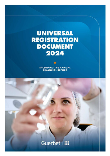 Thumbnail Guerbet Universal Registration Document 2024