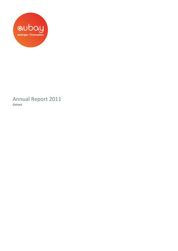 Thumbnail Aubay Annual Report 2011