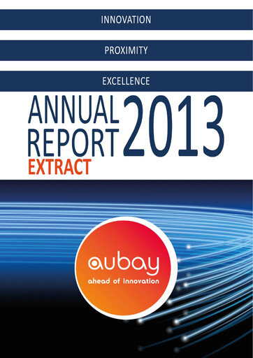 Thumbnail Aubay Annual Report 2013