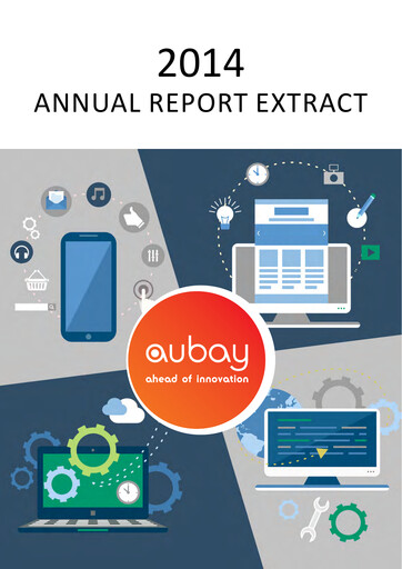 Thumbnail Aubay Annual Report 2014