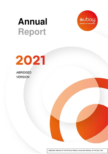 Thumbnail Aubay Annual Report 2021