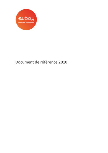 Thumbnail Aubay Universal Registration Document 2010