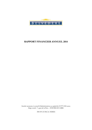 Thumbnail Marie Brizard Wine & Spirits Financial Report 2014