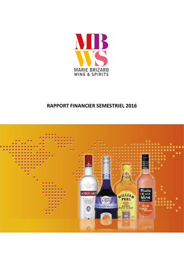 Thumbnail Marie Brizard Wine & Spirits Half-year Report 2016-h1
