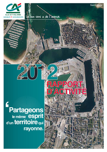 Thumbnail Caisse régionale de Crédit Agricole Mutuel d'Ille-et-Vilaine Annual Report 2012