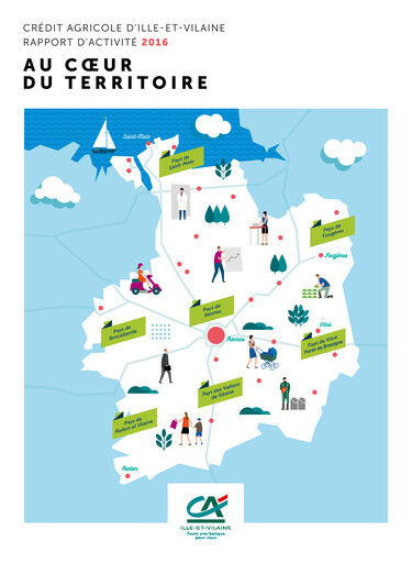 Thumbnail Caisse régionale de Crédit Agricole Mutuel d'Ille-et-Vilaine Annual Report 2016