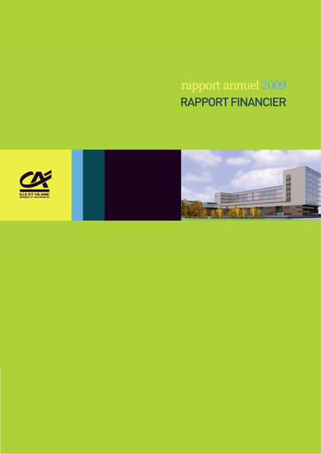 Thumbnail Caisse régionale de Crédit Agricole Mutuel d'Ille-et-Vilaine Financial Report 2009