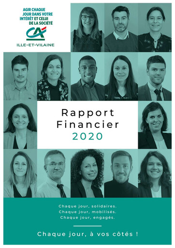Thumbnail Caisse régionale de Crédit Agricole Mutuel d'Ille-et-Vilaine Financial Report 2020